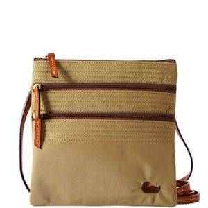 Nylon North South Triple Zip